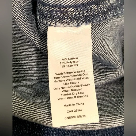 TALBOTS Flawless High Waist Flare Jeans Worn Twice Excellent Condition - Picture 8 of 8